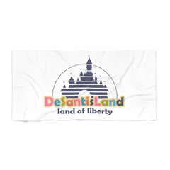 DeSantisLand 'Land of Liberty' Beach Towel